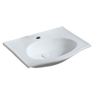 Раковина подвесная Azario 62х48х14.5 фаянс, цвет Белый (AZ405A)